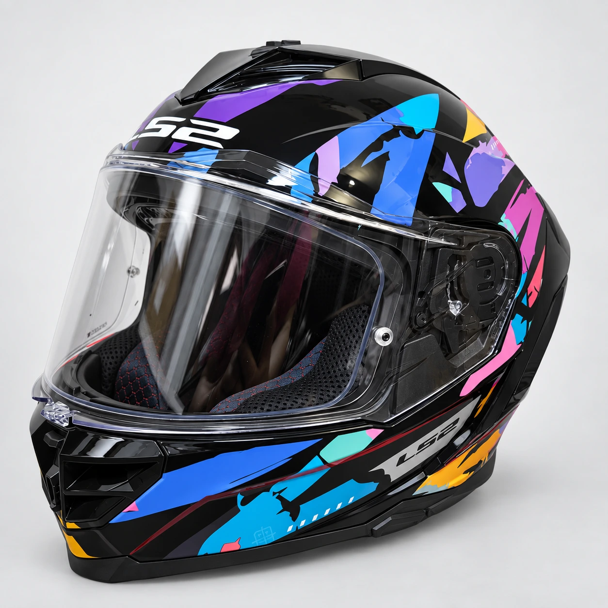 Мото каска LS2 FF818 Storm III Kaos S – НОВА