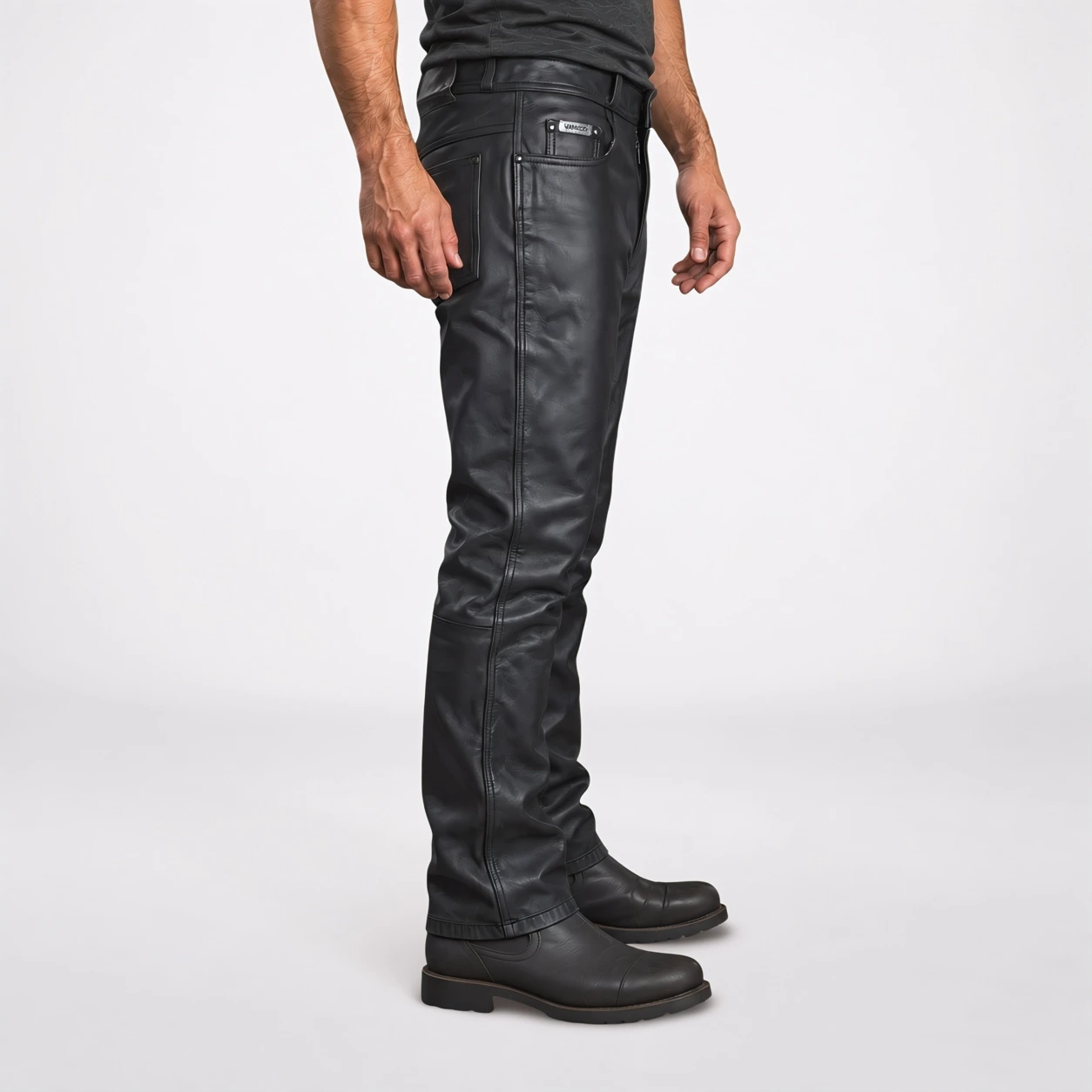 Vanucci Мъжки кожен панталон M – SKU 5719-4