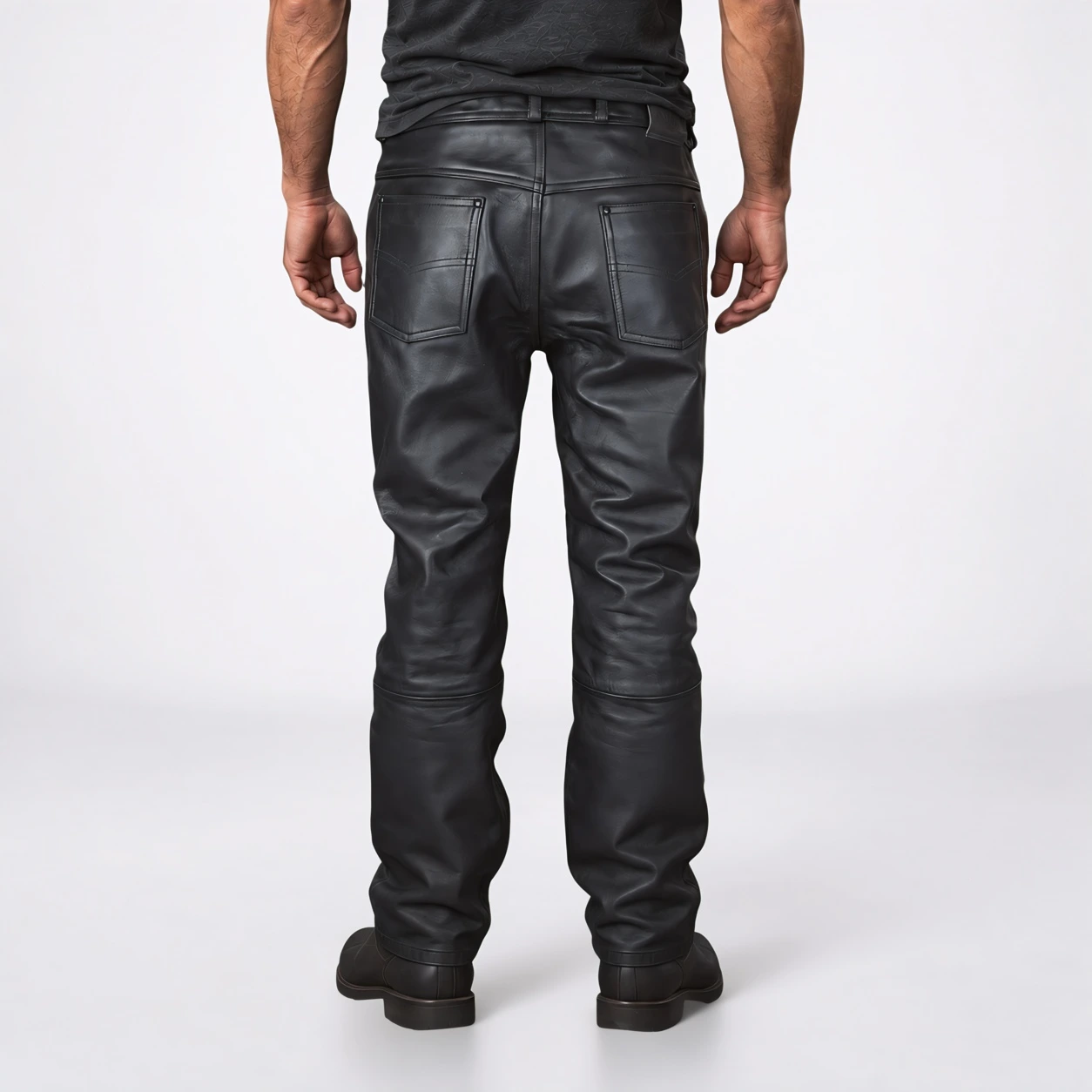 Vanucci Мъжки кожен панталон M – SKU 5719-5